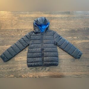 Epic threads black packable puffer big boy size S